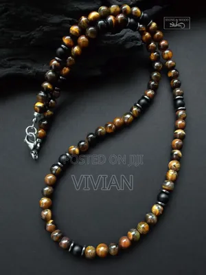 Stylish Choker Beaded Necklace For Men