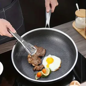 304 Stainless Steel Honeycomb Nonstick Fry Pan