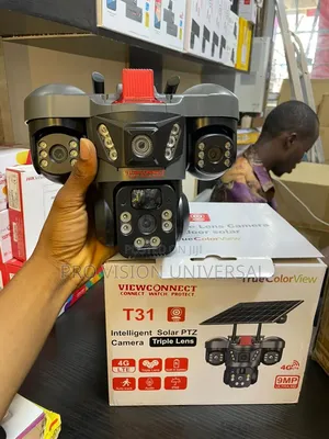 T31 Intelligent Solar Triple Lens PTZ Camera.