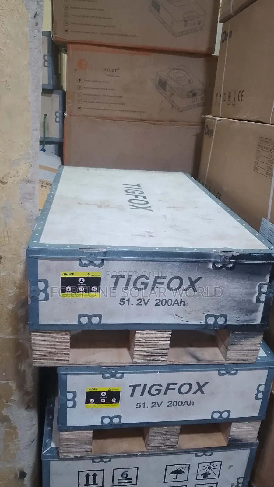 10kwh 48v Tigfox Solar Lithium Ion Battery