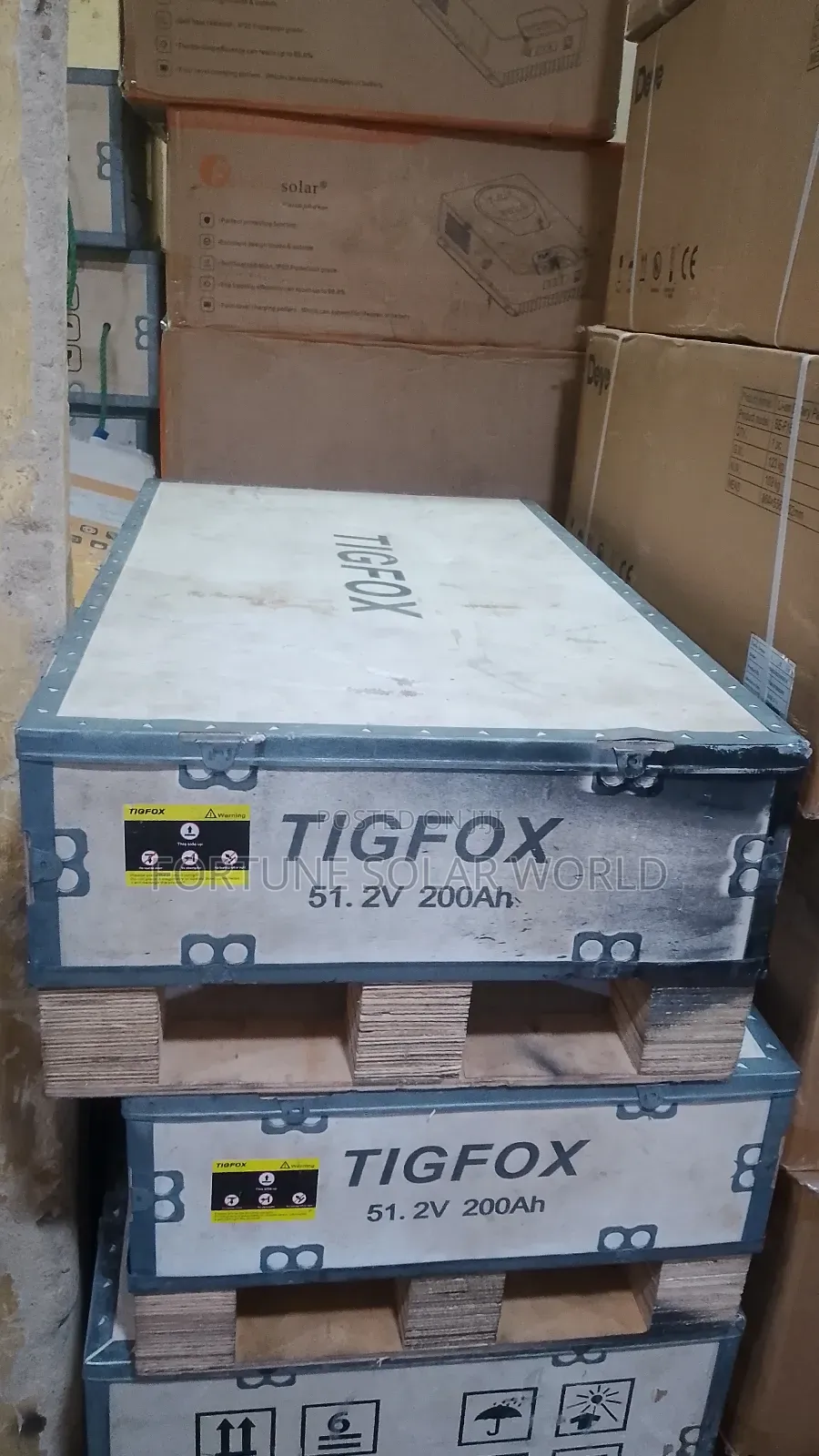 10kwh 48v Tigfox Solar Lithium Ion Battery