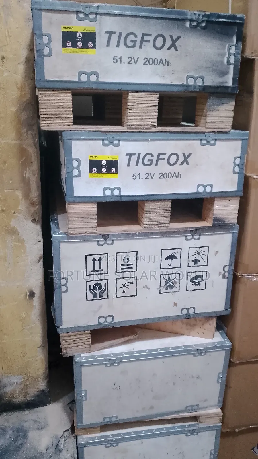10kwh 48v Tigfox Solar Lithium Ion Battery