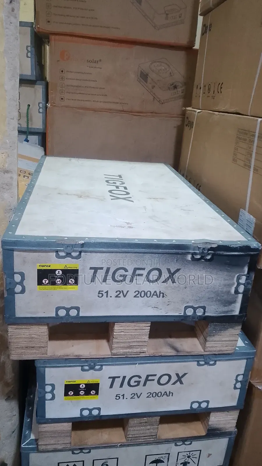 10kwh 48v Tigfox Solar Lithium Ion Battery
