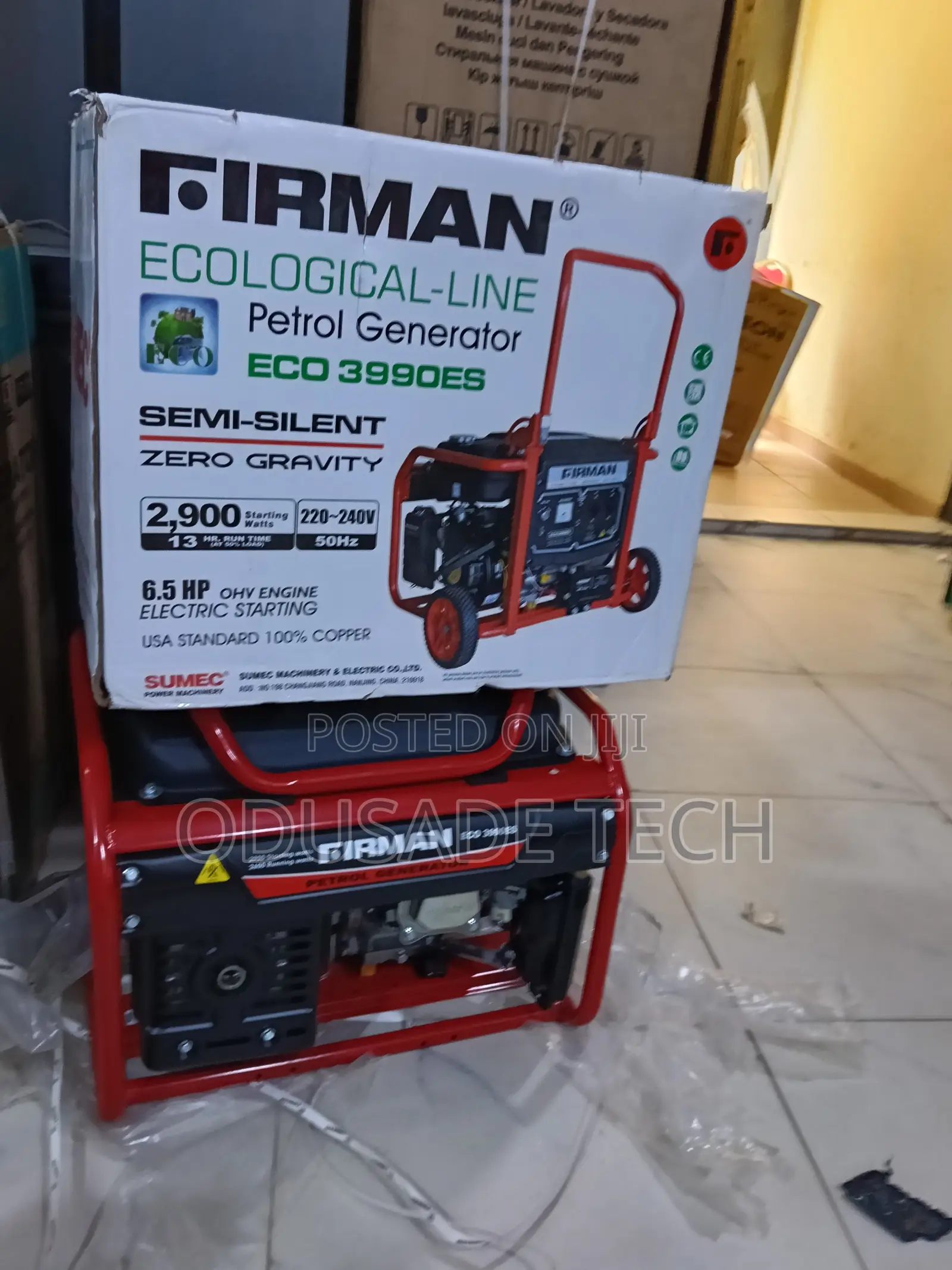 Firman Eco 3990es Generator – 2.9kva for Household Use