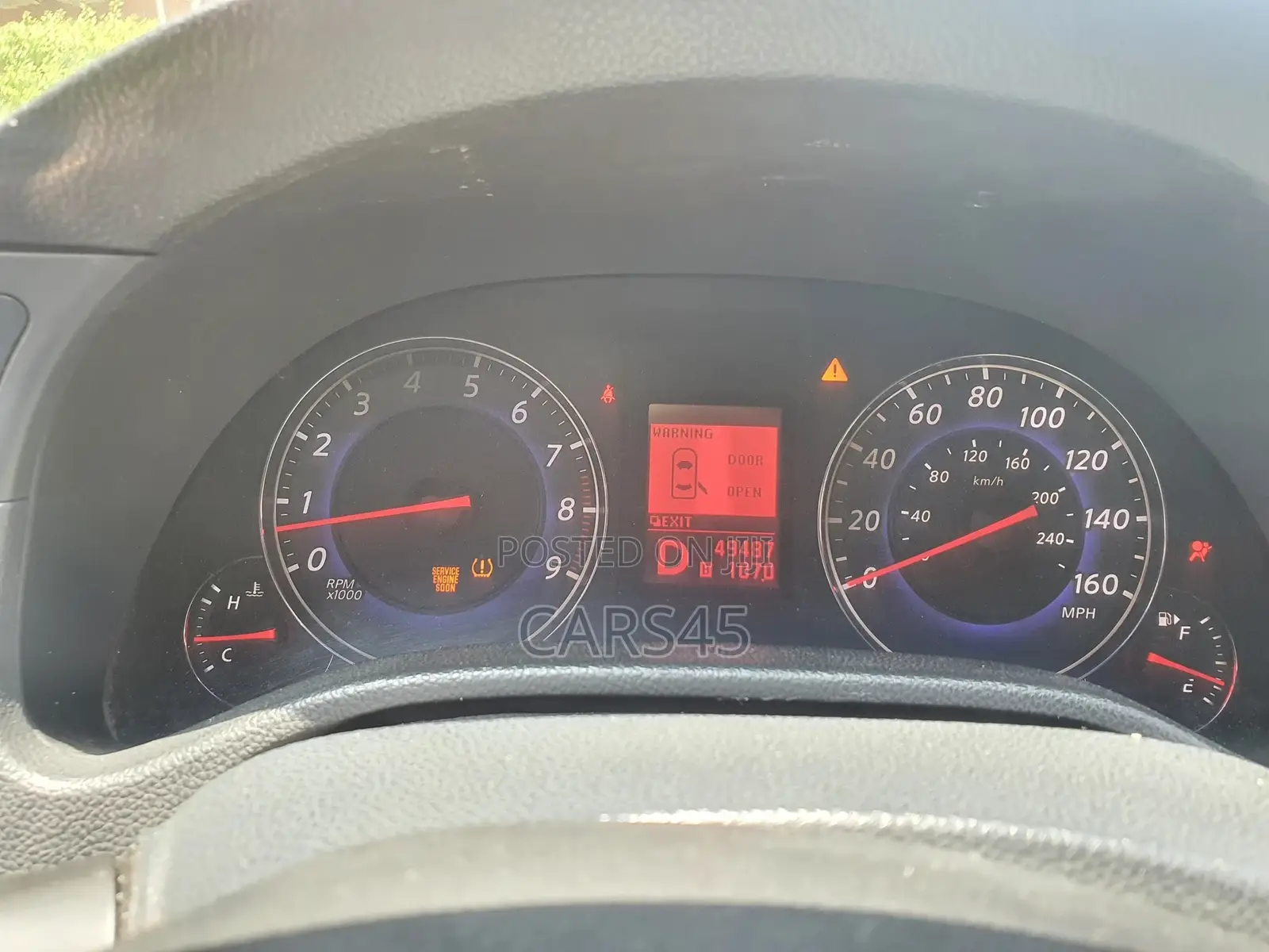 Infiniti G 2009 Gray