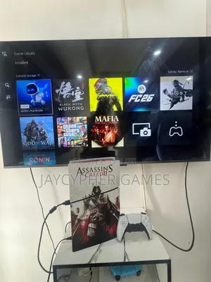 Ps5 Slim With 8 Games