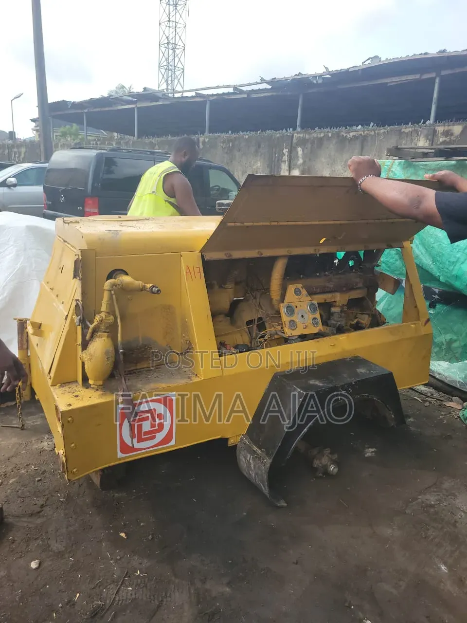 Sullair 450 CFM Mobile Air Compressor