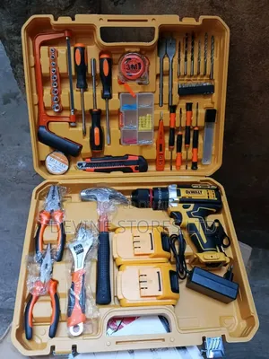 128pcs Dewalt Cordless Tools Box