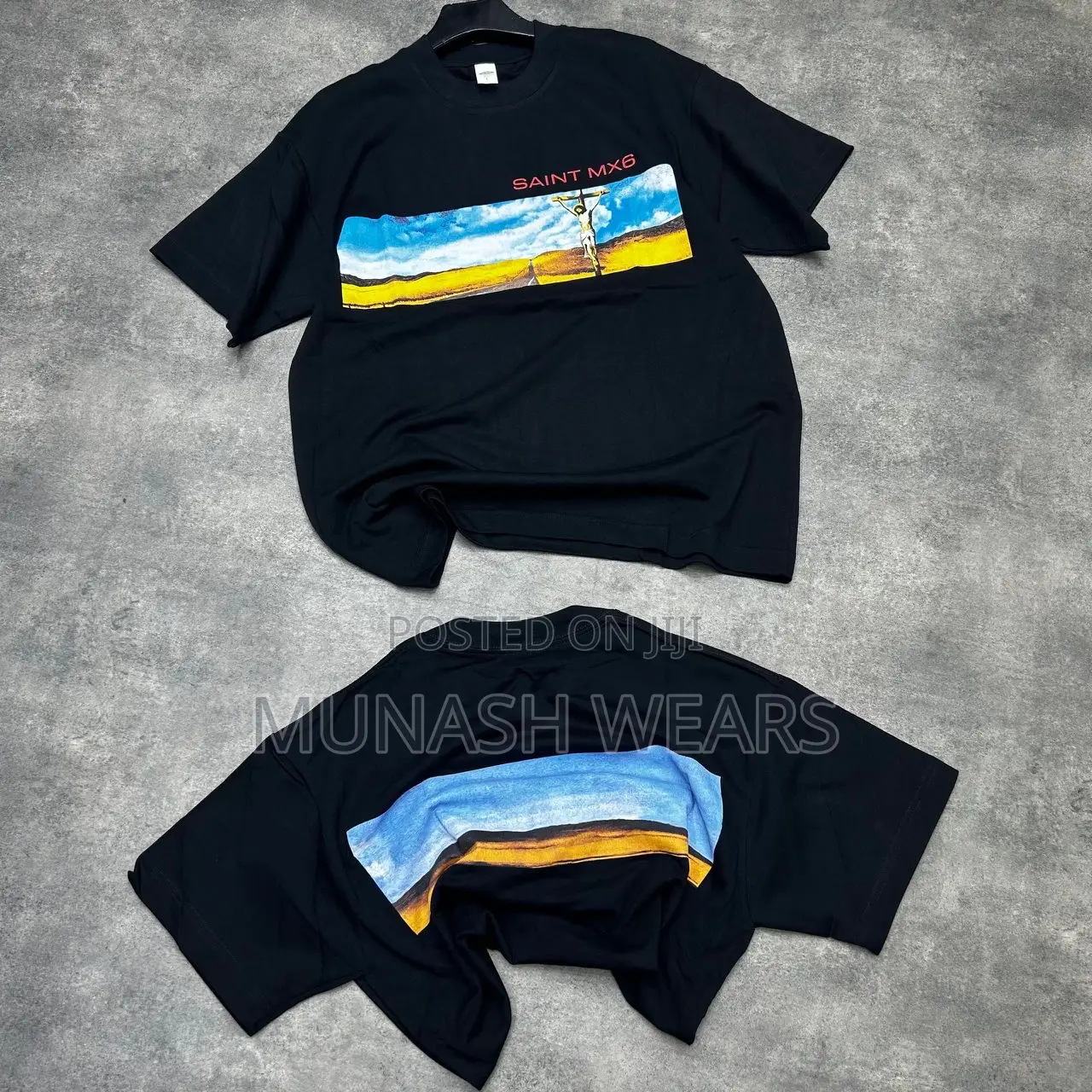 Blue With Style Quality Oversized Tees