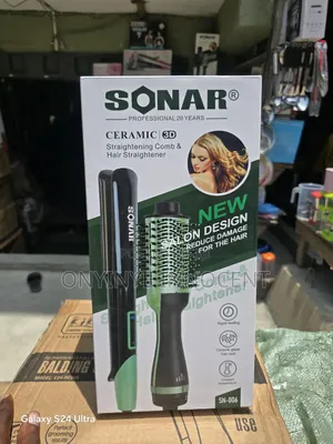Sonar Professional Hair Straightener 3d Styling Comb