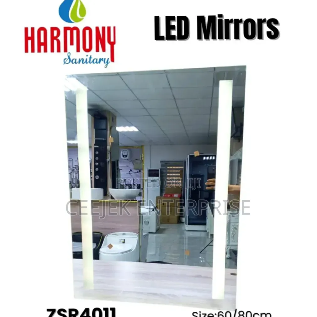 Sqaure Led Mirrow With 3 Ligth