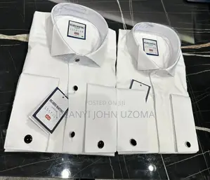High Classic Men White Shirt