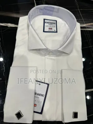 High Classic Men White Shirt
