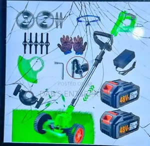 Rechargeable Grass Cutter With Tyre