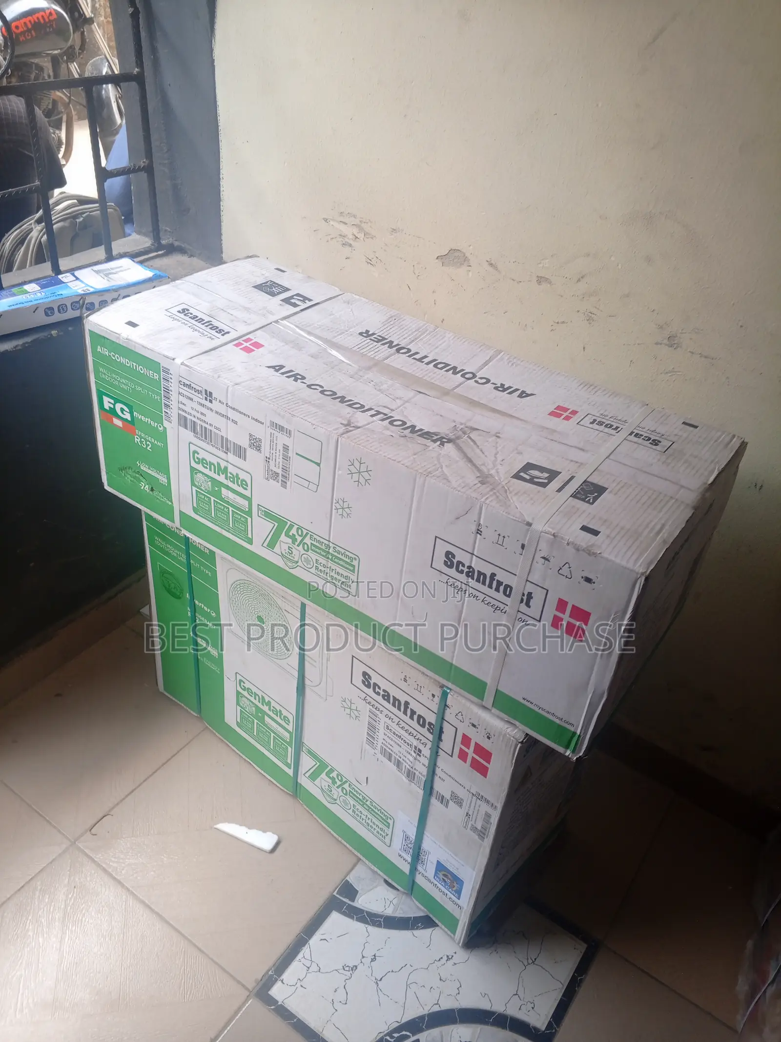 Scanfrost 1.5hp Genmate White Split Ac Sfacs12ink