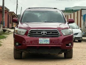 Toyota Highlander 2009 Burgundy
