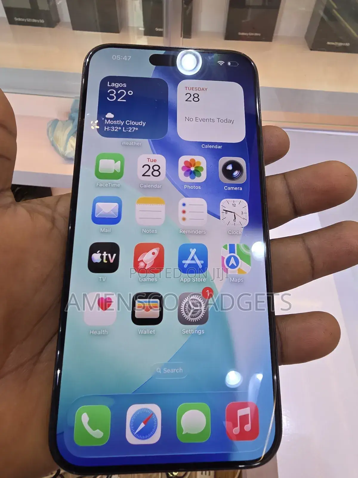 New Apple iPhone 15 Pro Max 256 GB Blue