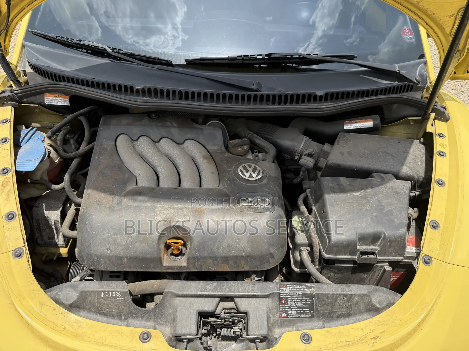 Volkswagen Beetle 2007 Yellow