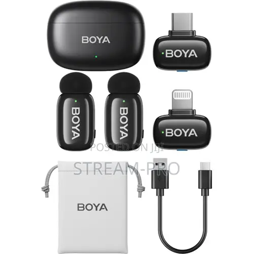 Boya Mini 2-Person Tiny Wireless Microphone System