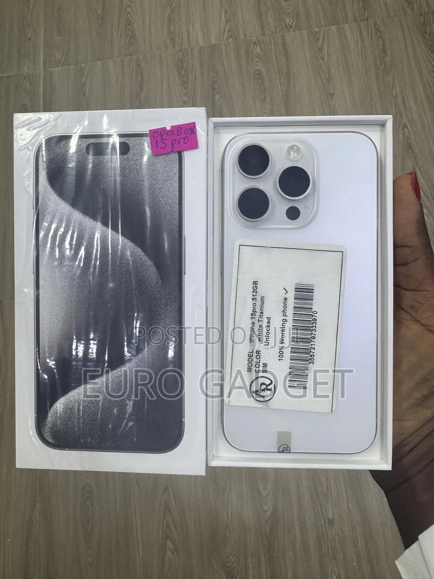 New Apple iPhone 15 Pro 512 GB White