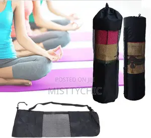 10mm Thick Yoga Mat With Carrier Bag