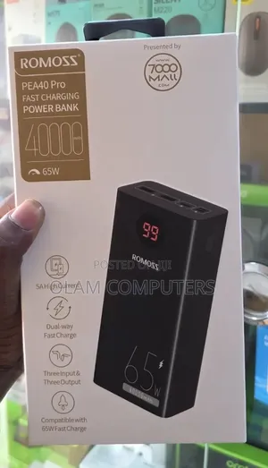 Romoss Pea40 Pro Fast Charging Power Bank