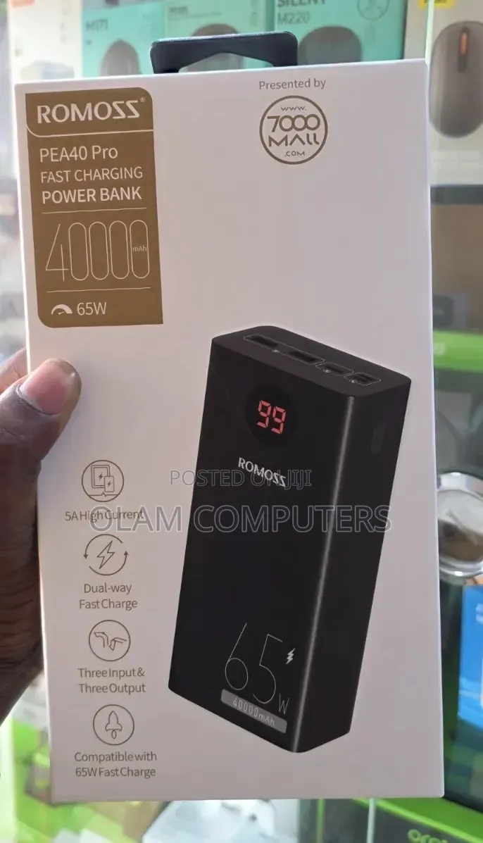 Romoss Pea40 Pro Fast Charging Power Bank