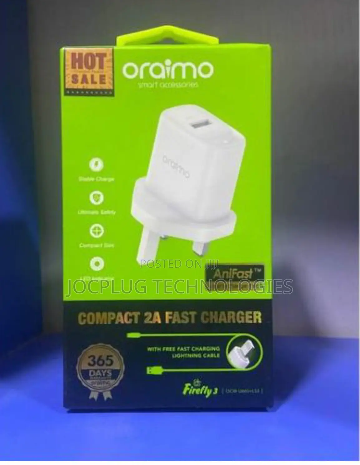 Oraimo 2a Fast Charger