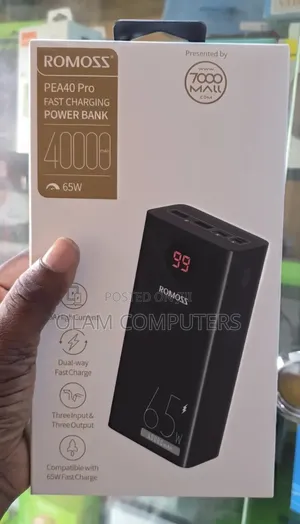 Romoss Pea40 Pro Fast Charging Power Bank