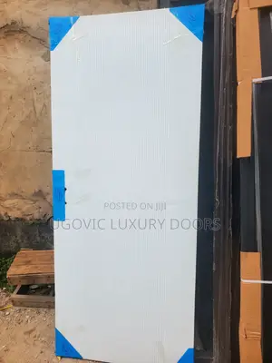 White 3ft Amerika Panel Door With Tiny Line for Room