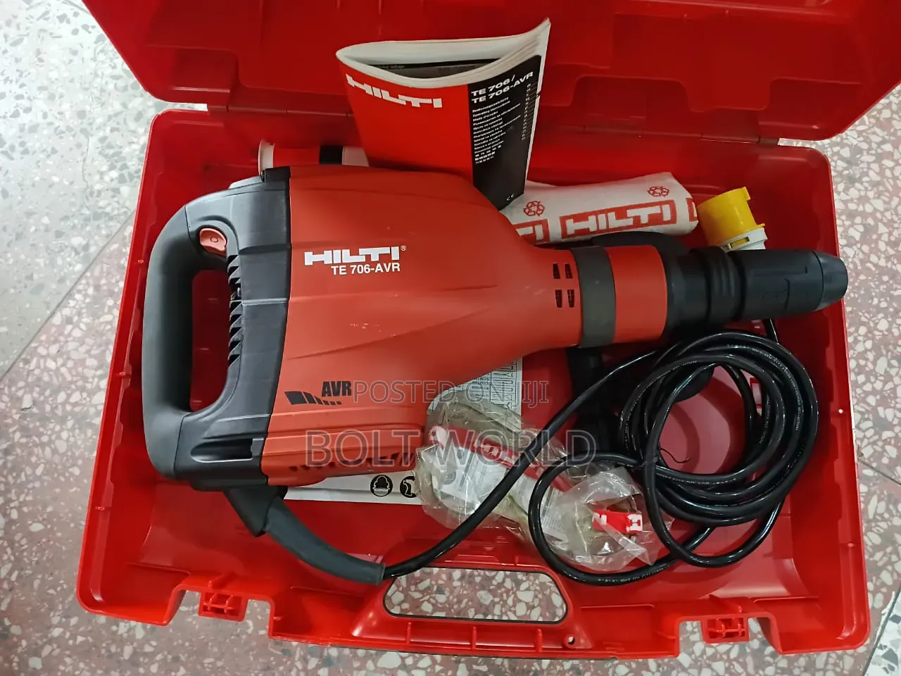 Hilti Te 706 Avr Machine for Concrete