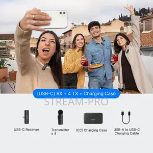 Boya By-v4 Wireless Micrphone