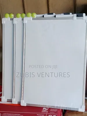 40 Cm X 30cm Double Sided Magnetic White Board