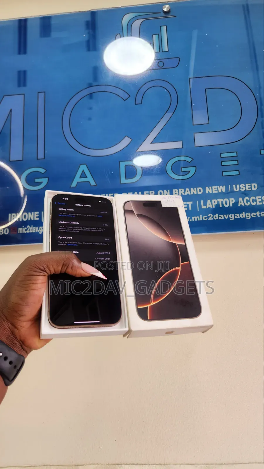 Apple iPhone 16 Pro Max 256 GB Gold
