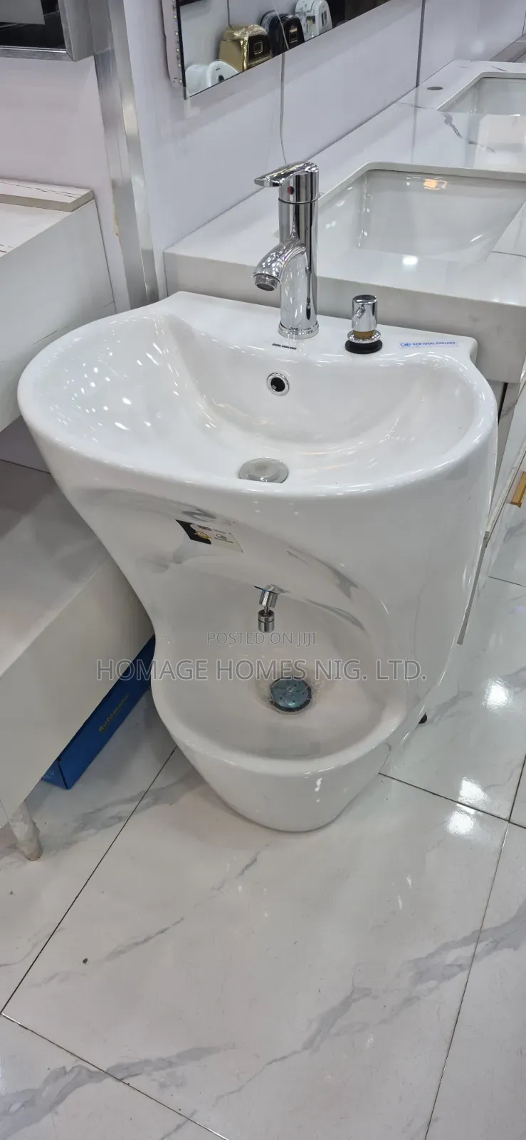 Ablution Basin or Prayer Basin Wit Tap