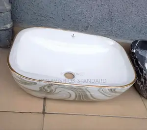 Counter Top Basin With Design