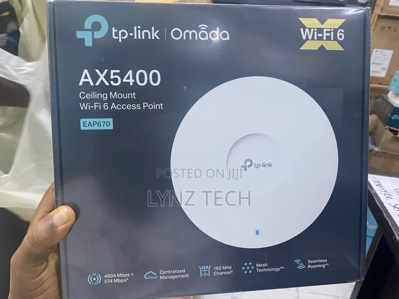 Tplink Ax5400 Ceiling Mount Wi-Fi 6 Access Point