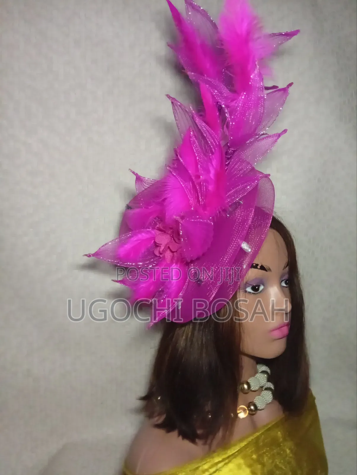 Pink Glamorous Fascinator