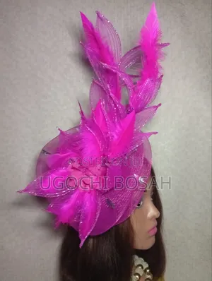 Pink Glamorous Fascinator