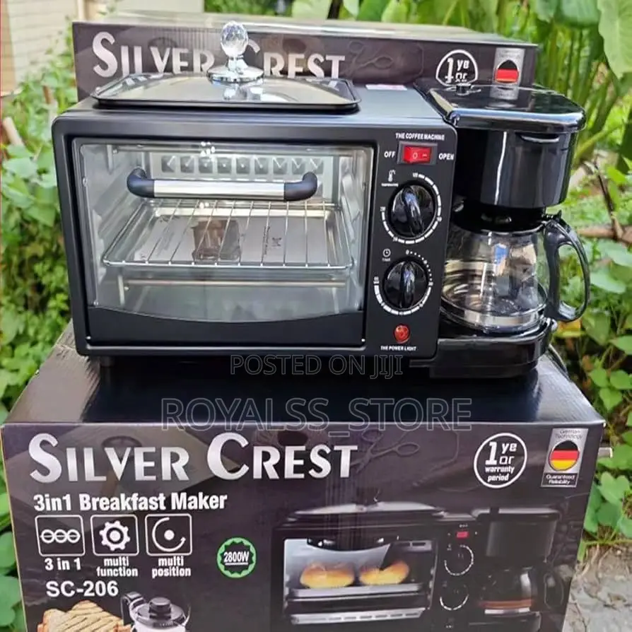 Silver Crest Multi Function 3in1 Breakfast Maker