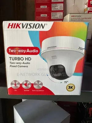 Hikvision Two- Way Audio Fixed Analog Camera 