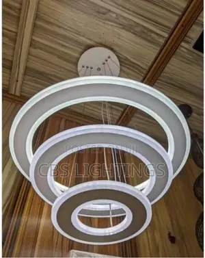 Triple-ring Led Chandeliers