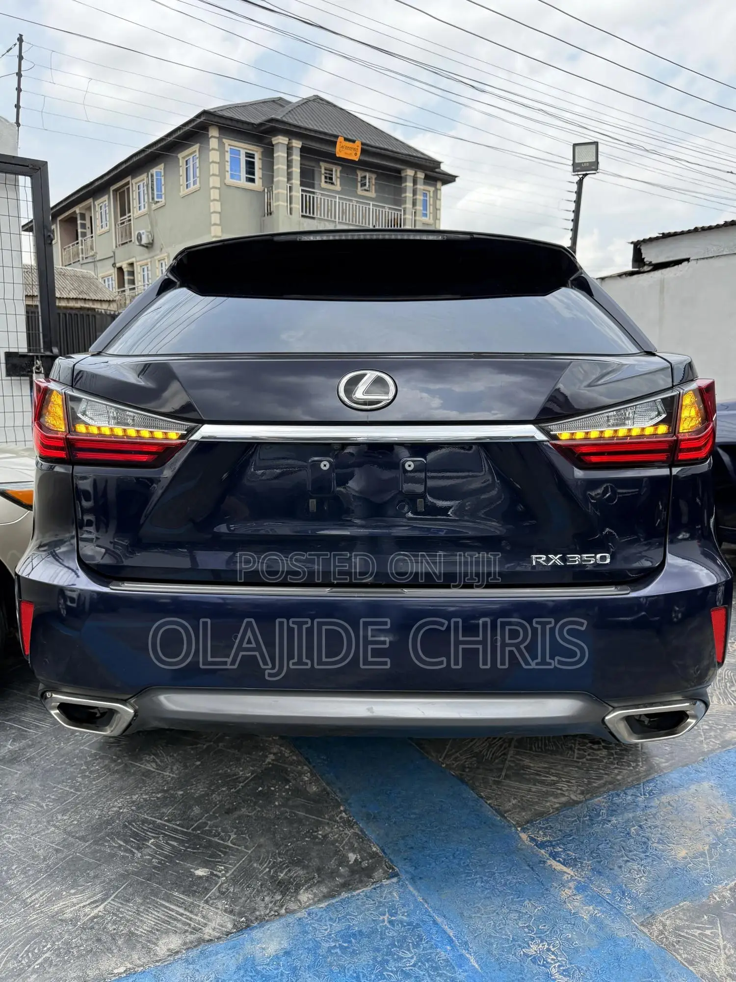 Lexus RX 2018 Blue