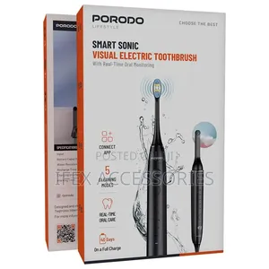 Porodo Smart Sonic Visual Electric Toothbrush