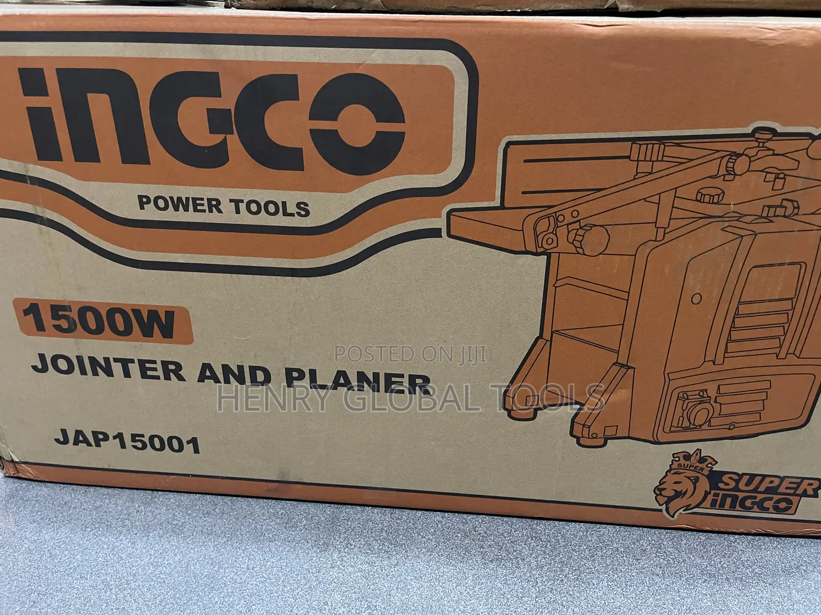 1500w Ingco Jointer and Wood Planer Machine