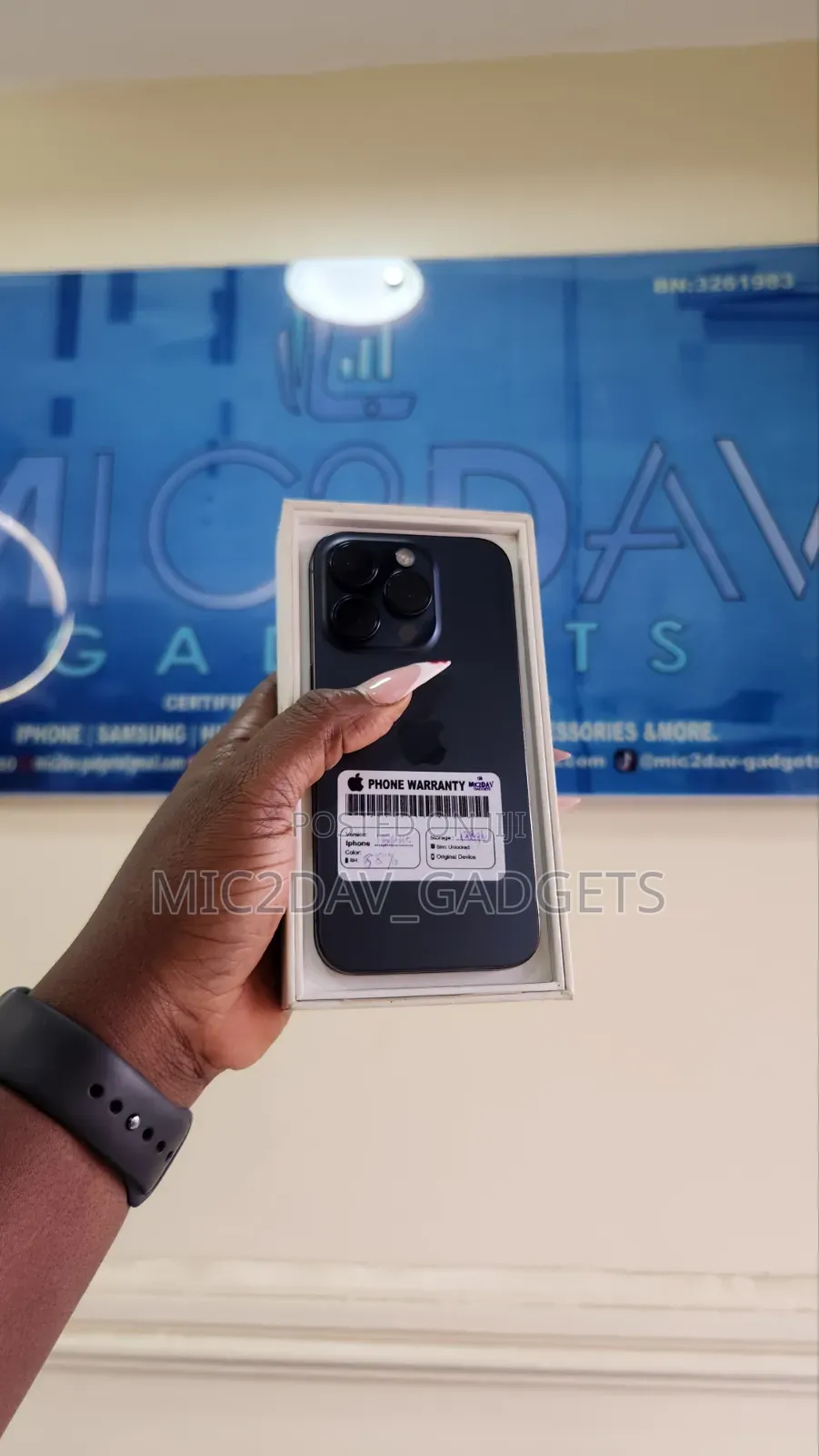 Apple iPhone 15 Pro 128 GB Blue