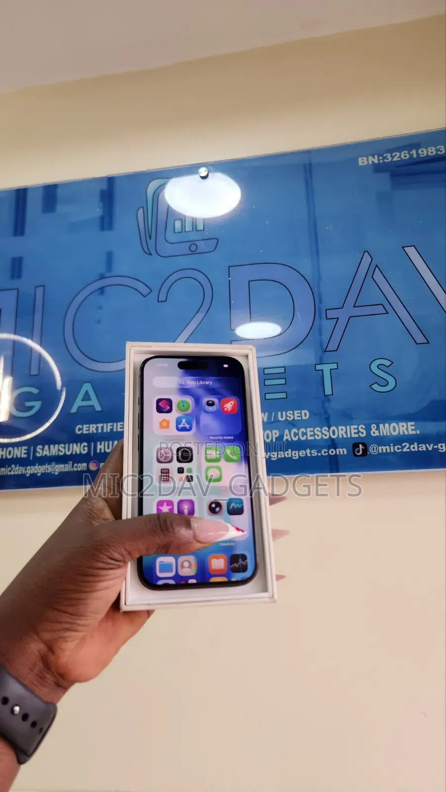 Apple iPhone 15 Pro 128 GB Blue