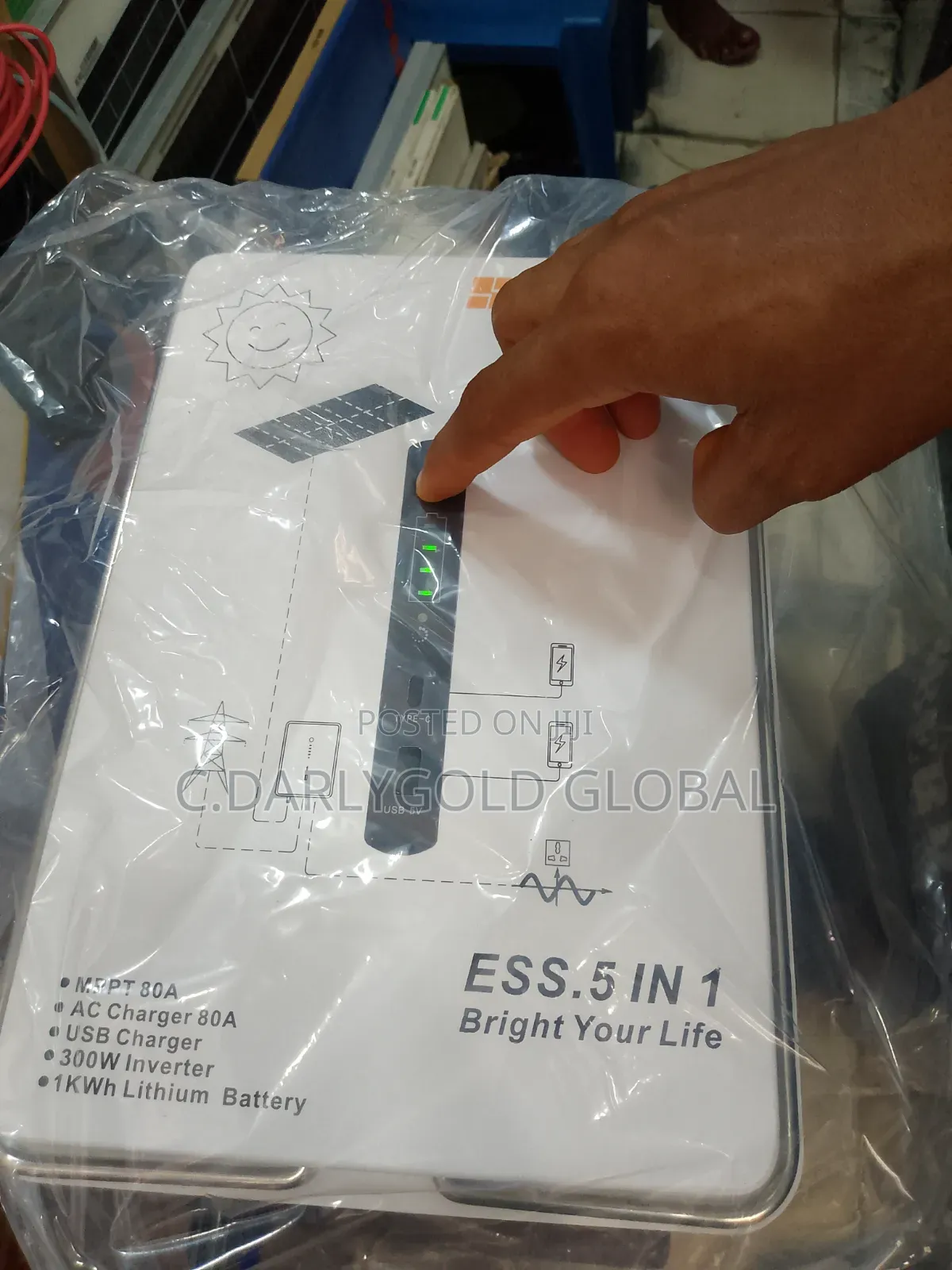 1000w Solar Generator With Panel