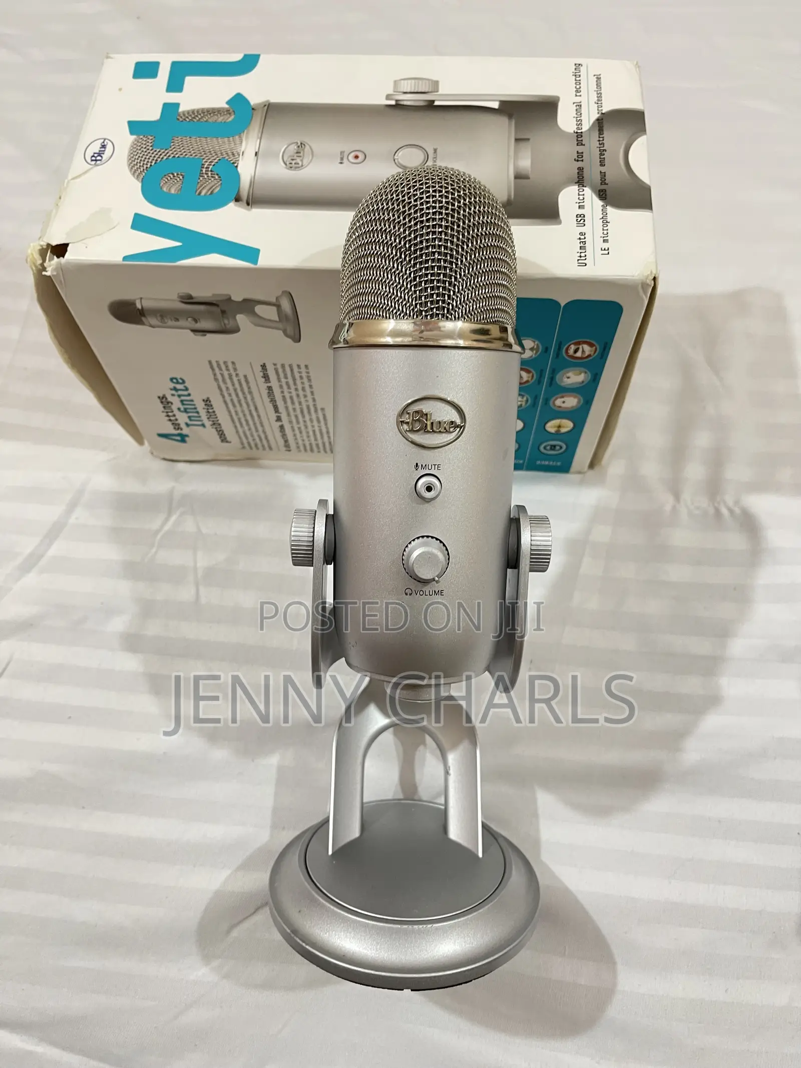 Blue Yeti Usb Microphone - Silver