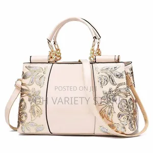 Glossy Embroidered Fashion Bag
